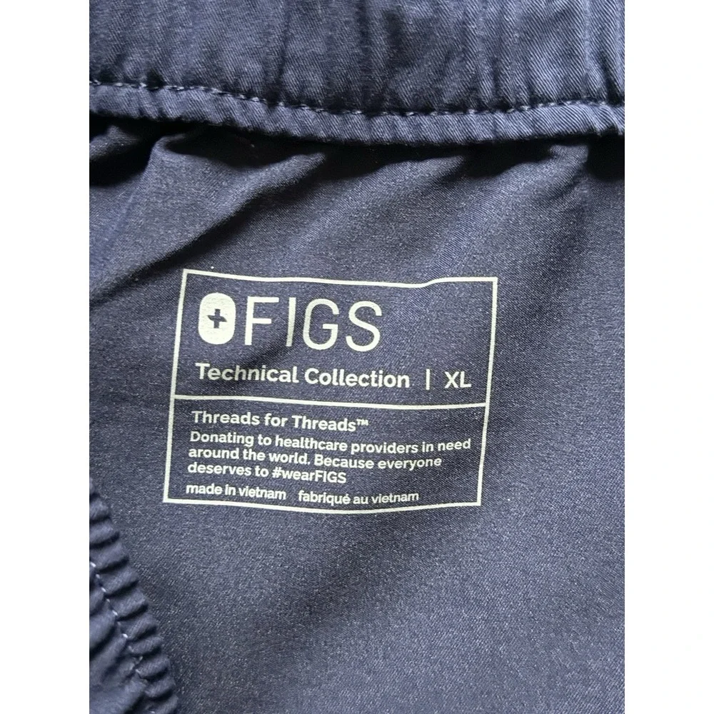 NWT Figs Men's Tansen Jogger Scrub Pants‎ Size XL Navy blue